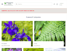 Tablet Screenshot of gardenplantsnursery.com